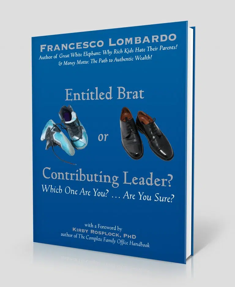 Entitled Brat or Contributing Leader cover